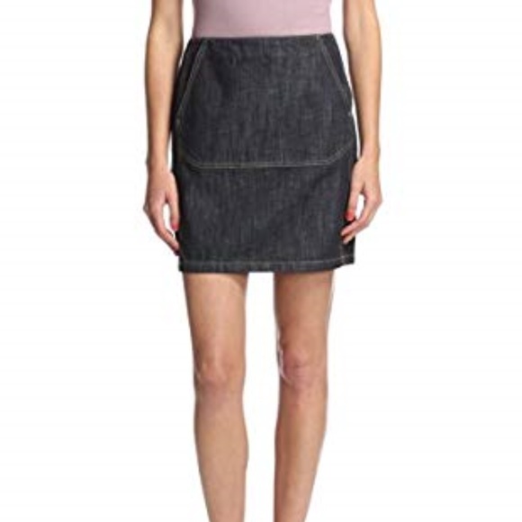 kate spade jean skirt
